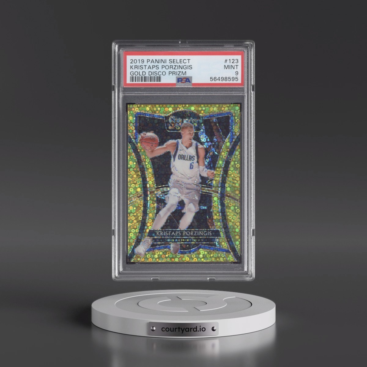 2019 Kristaps Porzingis - Basketball Panini Select PSA 9 MINT